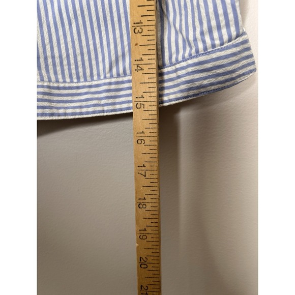 Vineyard Vines Seersucker Harbor Shorts Blue White Marthas Vineyard Size XL - Picture 7 of 11